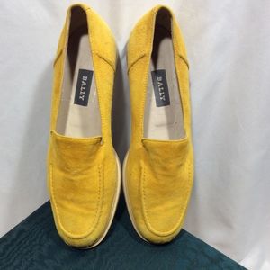 Bally Shoes - Yellow Suede Bally Loafers Bally Shoes - Yellow Suede Bally Loafers